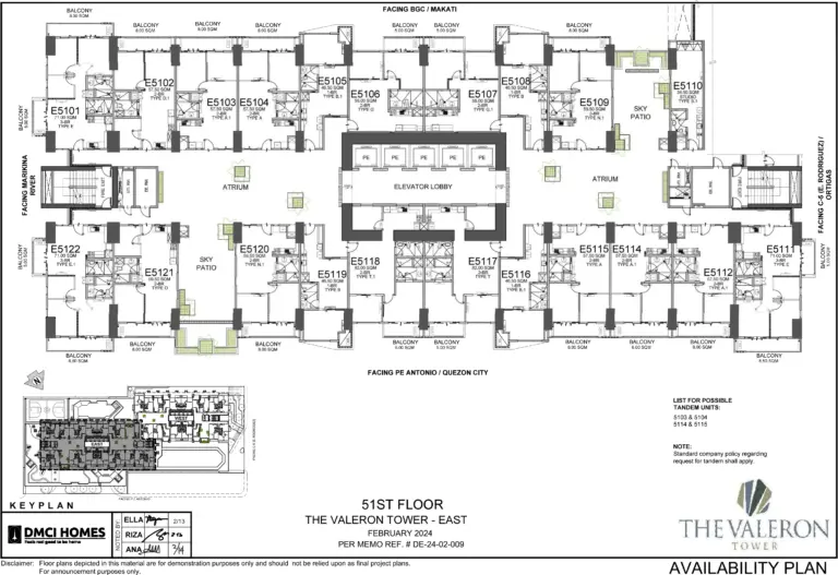 51st-Floor-Plan-East