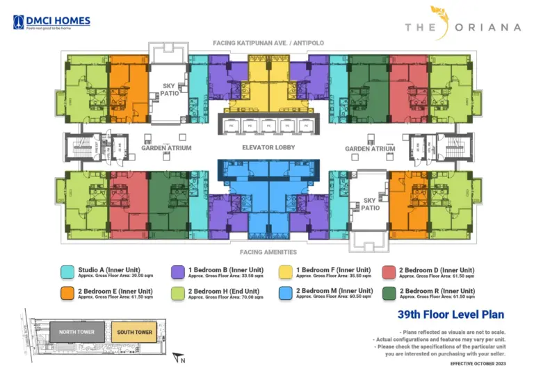 South Tower Floor Level Plan (01)