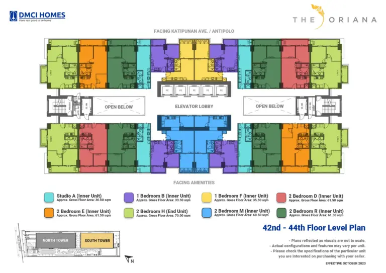 South Tower Floor Level Plan (03)