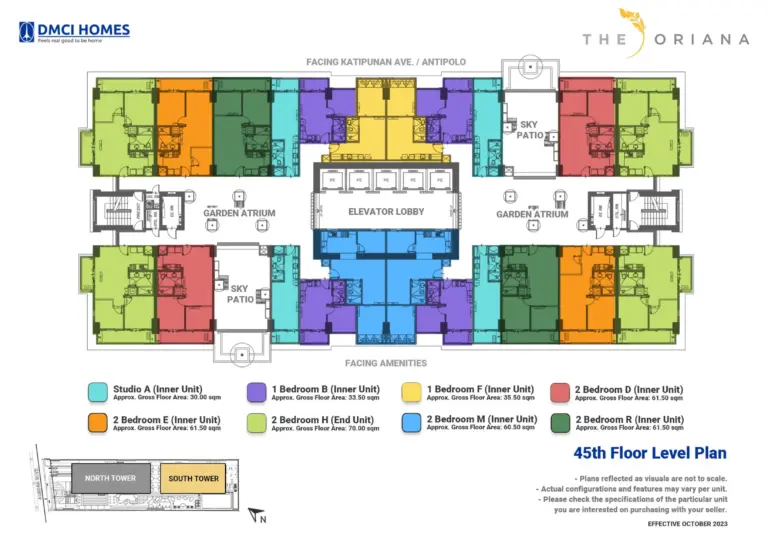 South Tower Floor Level Plan (04)