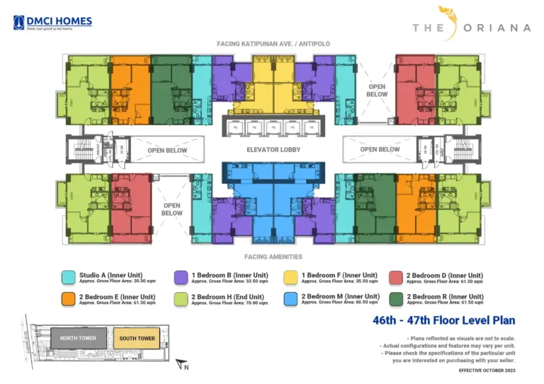 South Tower Floor Level Plan (05)