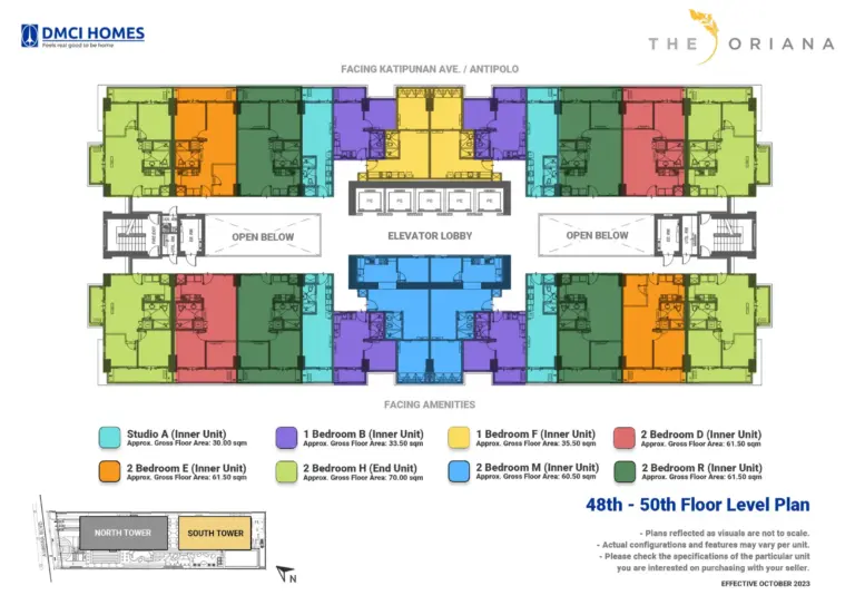 South Tower Floor Level Plan (06)