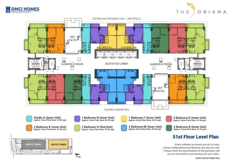 South Tower Floor Level Plan (07)