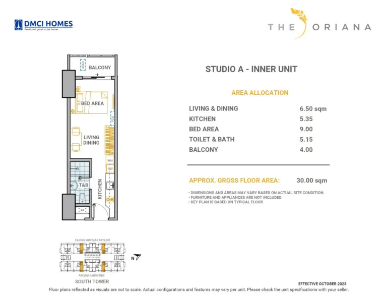 South Tower Unit Layout (01)