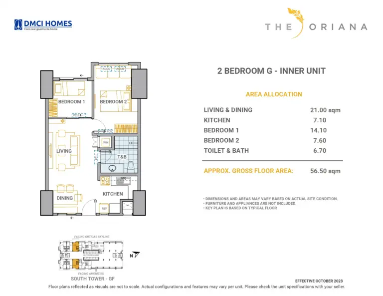 South Tower Unit Layout (10)