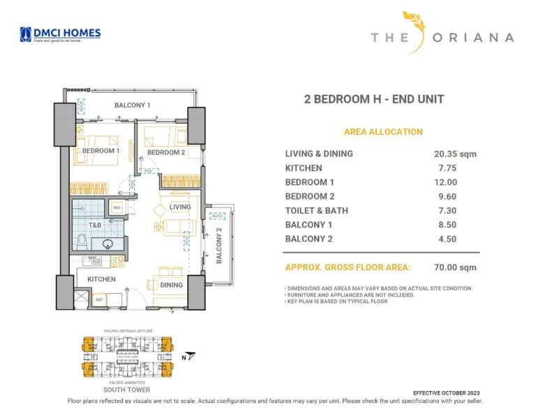 South Tower Unit Layout (11)