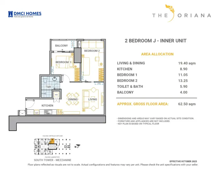 South Tower Unit Layout (12)