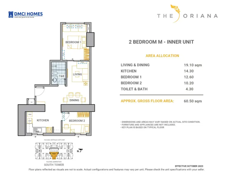 South Tower Unit Layout (13)