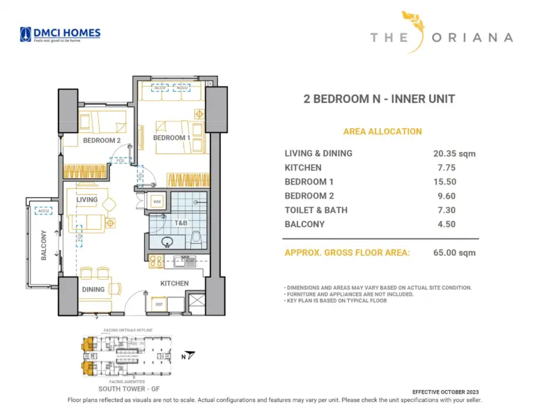 South Tower Unit Layout (14)