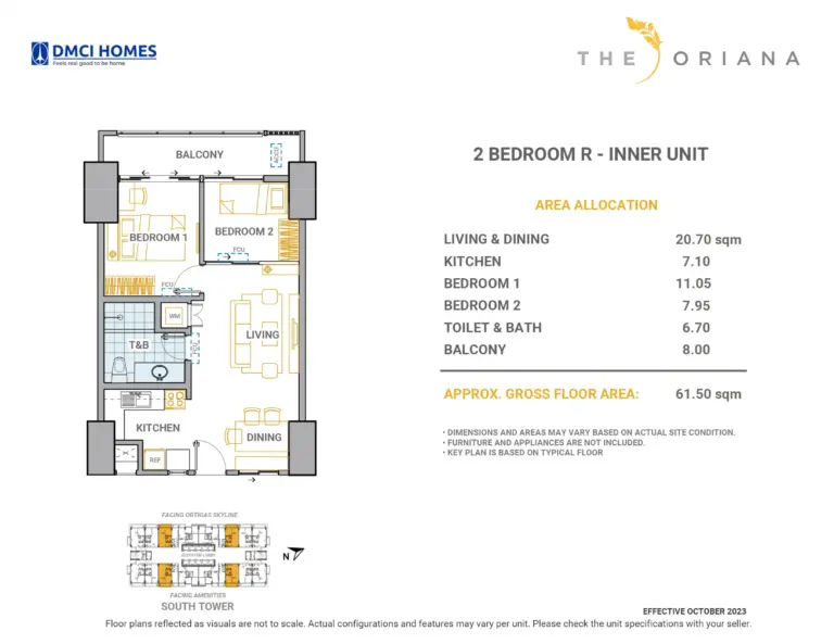 South Tower Unit Layout (15)