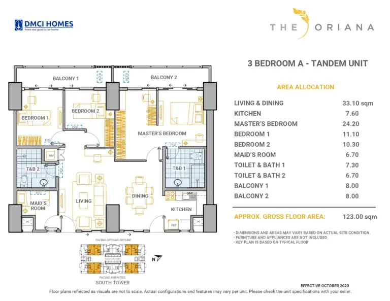 South Tower Unit Layout (16)