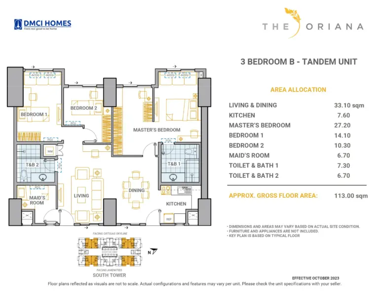 South Tower Unit Layout (17)